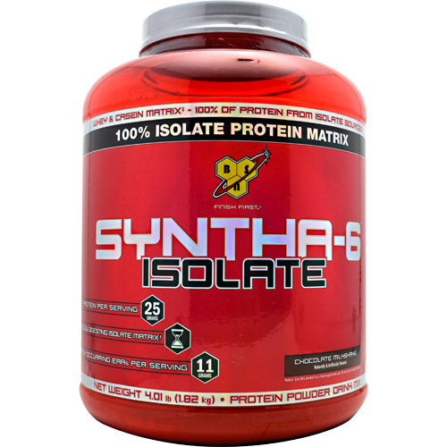 (image for) Syntha-6 Isolate Chocolate Milkshake 4 lbs